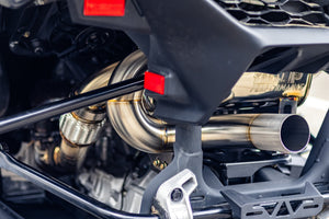 Treal Performance | 2024-2026 Can-Am Maverick R "The Patriot" Exhaust System - Dunes 2 Dezert SXS