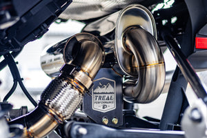 Treal Performance | 2024-2026 Can-Am Maverick R "The Patriot" Exhaust System - Dunes 2 Dezert SXS