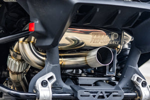 Treal Performance | 2024-2026 Can-Am Maverick R "The Patriot" Exhaust System - Dunes 2 Dezert SXS