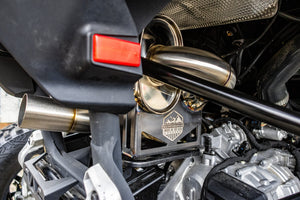 Treal Performance | 2024-2026 Can-Am Maverick R "The Patriot" Exhaust System - Dunes 2 Dezert SXS