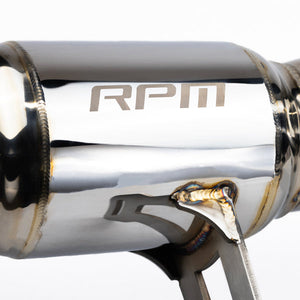 Maverick R 3" Muffler Delete Race Pipe - Dunes 2 Dezert SXS