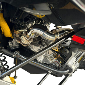 Maverick R 3" Muffler Delete Race Pipe - Dunes 2 Dezert SXS