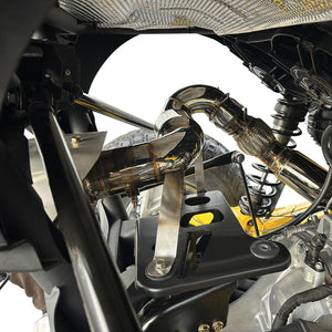 Maverick R 3" Muffler Delete Race Pipe - Dunes 2 Dezert SXS