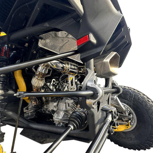 Maverick R 3" Muffler Delete Race Pipe - Dunes 2 Dezert SXS