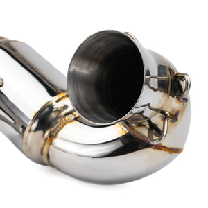 Maverick R 3" Muffler Delete Race Pipe - Dunes 2 Dezert SXS