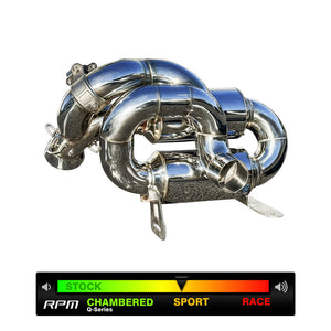 RPM Maverick R E-Valve 3" Sport Muffler – Slip-On Exhaust System - Dunes 2 Dezert SXS