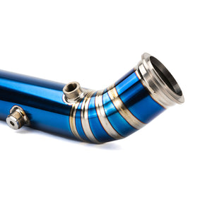 RPM 3" Titanium Big Mouth Mid Pipe – Maverick R Turbo - Dunes 2 Dezert SXS
