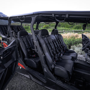 Maverick Sport MAX Front Bench Seat w/ Harnesses - Dunes 2 Dezert SXS