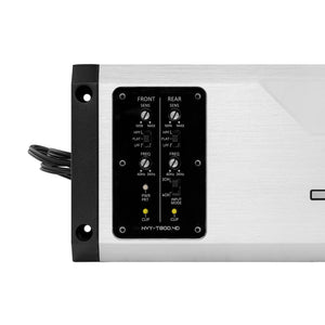 NVY 4-Channel Full-Range IP67 Marine and Powersports Amplifier 200 x 4 @ 4-Ohm Watts RMS - Dunes 2 Dezert SXS