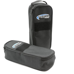 Rugged Radios CUBE 2 narrow packing cube bag in ballistic nylon with top carry handle and front patch strip