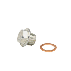 RPM O2 sensor bung plug with washer, replacement part for sealing unused O2 ports on UTV and performance exhaust systems