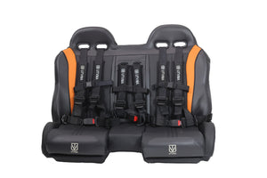 RZR 900/1000 Trail Front Bench Seat w/ Harnesses - Dunes 2 Dezert SXS