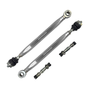 Demon Yamaha Wolverine front tie rod, chrome finish — part PATD-8003XHD-N