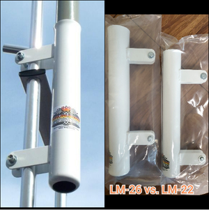 RV Ladder Mount for Telescoping Flagpoles - Dunes 2 Dezert SXS