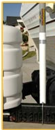 Bumper/Frame Mount (4") for Flagpoles - Dunes 2 Dezert SXS