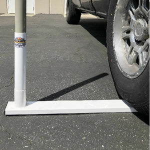 Tire/Trailer Jack Mount for Flagpoles - Dunes 2 Dezert SXS