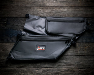 CANAM X3 FLAT TOP DOOR BAGS  (#DS-4206-BAG) - Dunes 2 Dezert SXS