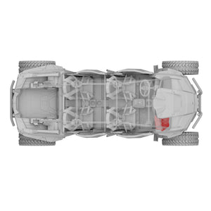 Polaris RZR 10" Glove Box Subwoofer - Dunes 2 Dezert SXS