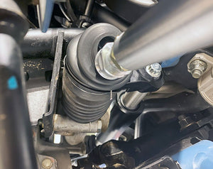 Complete SANDCRAFT Steering Support Assembly for 2020–2024 XP PRO with billet stabilizer, tie rods, and hardware kit