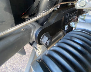 SANDCRAFT Steering Support for 2022–2025 PRO R – billet stabilizer with tie rods, uniballs, and full mounting hardware
