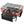 RPM Can-Am Maverick R MAX Milwaukee Packout seat delete rack, front view