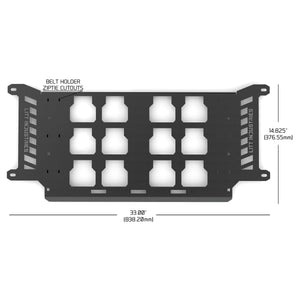 HD Milwaukee Packout Mount RZR XP / Turbo / Turbo S - Dunes 2 Dezert SXS