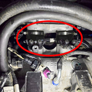 RPM Silicone Intake Plenum Boots – Speed UTV 4-Ply - Dunes 2 Dezert SXS