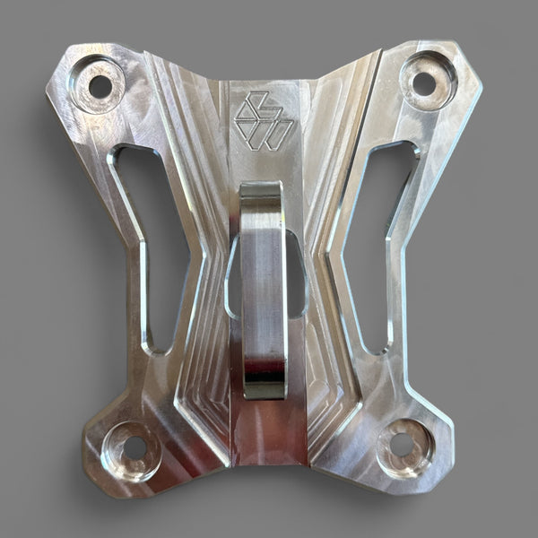 Polaris Pro XP Radius Rod Plate Billet - Dunes 2 Dezert SXS