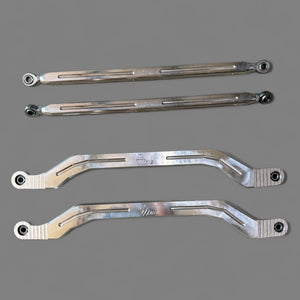 Polaris RZR XP Long Travel Radius Rods Heim Adjustable Set - Dunes 2 Dezert SXS