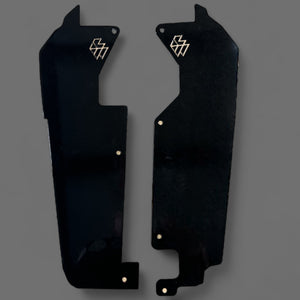 L&W Rear Inner Fender Mud Guard Polaris RZR Pro XP / Turbo R - Dunes 2 Dezert SXS