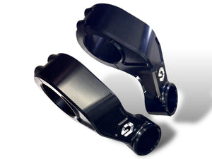 Maverick R Billet Clamp Rear Bumper Mount - Dunes 2 Dezert SXS