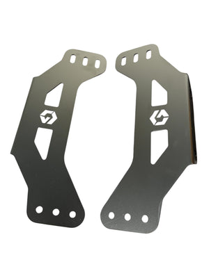 Can-Am X3 & Maverick R Seat Mounts Steel - Dunes 2 Dezert SXS