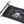 5150 187 Platinum whip (whip only), Platinum top cap and swivel with black 5150 flag