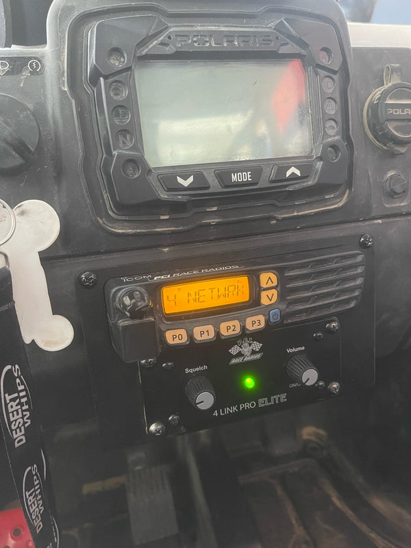 SFM Polaris 200 EFI PCI Kenwood Mount – StayFlush - Dunes 2 Dezert SXS
