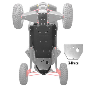 Polaris RZR RS1 UHMW Skid Plate - Dunes 2 Dezert SXS