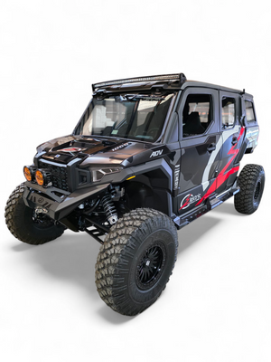 Polaris Xpedition HDX Front Winch Bumper Small Hoop - Dunes 2 Dezert SXS