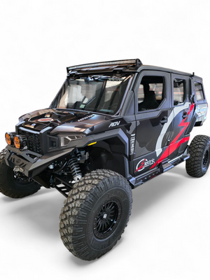 Polaris Xpedition HDX Front Winch Bumper Small Hoop - Dunes 2 Dezert SXS