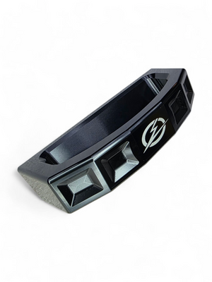 Polaris Xpedition Rear Glass Grab Handle Anodized Black - Dunes 2 Dezert SXS