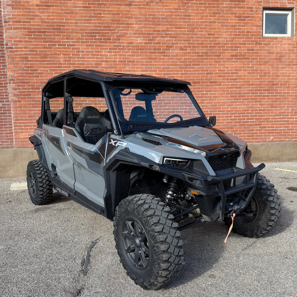 Polaris General 2.0 Vented Glass Windshield - Dunes 2 Dezert SXS