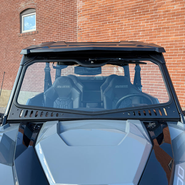 Polaris General 2.0 Vented Glass Windshield - Dunes 2 Dezert SXS