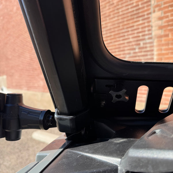 Polaris General 2.0 Vented Glass Windshield - Dunes 2 Dezert SXS