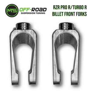 Polaris RZR Pro R/Turbo R/Pro S Billet Front Shock Forks - Set of 2 - Dunes 2 Dezert SXS