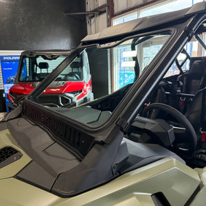 Bent Metal Off-Road Polaris RZR Pro XP Pro S 2025+ glass windshield showing clear, durable off-road protection for side-by-side vehicle.