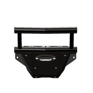 SDR Motorsports double tube front winch bumper for Polaris RZR Pro XP — front view 2