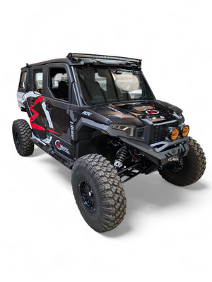 Polaris Xpedition 4 Seat Rock Sliders with Steps - Dunes 2 Dezert SXS
