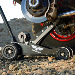 Universal 3 Ton Big Wheel Off Road Jack | Pro Eagle