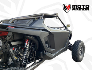 Moto Armor Aluminum Doors for Polaris RZR PRO XP / Turbo R / Pro R (2 Seat) – Flush Fit, Powder-Coated, Made in USA