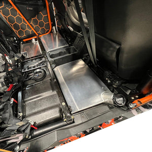 RPM 7.5 gallon floorboard auxiliary fuel tank for Pro R, Turbo R, and Pro XP 4-seaters with plug-and-play install