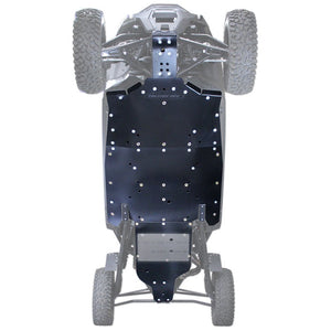 Polaris RZR XP 900 UHMW Skid Plate - Dunes 2 Dezert SXS