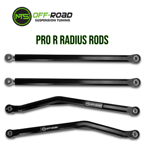 MTS Billet Radius Rods Polaris Pro R Turbo R Pro S - Dunes 2 Dezert SXS